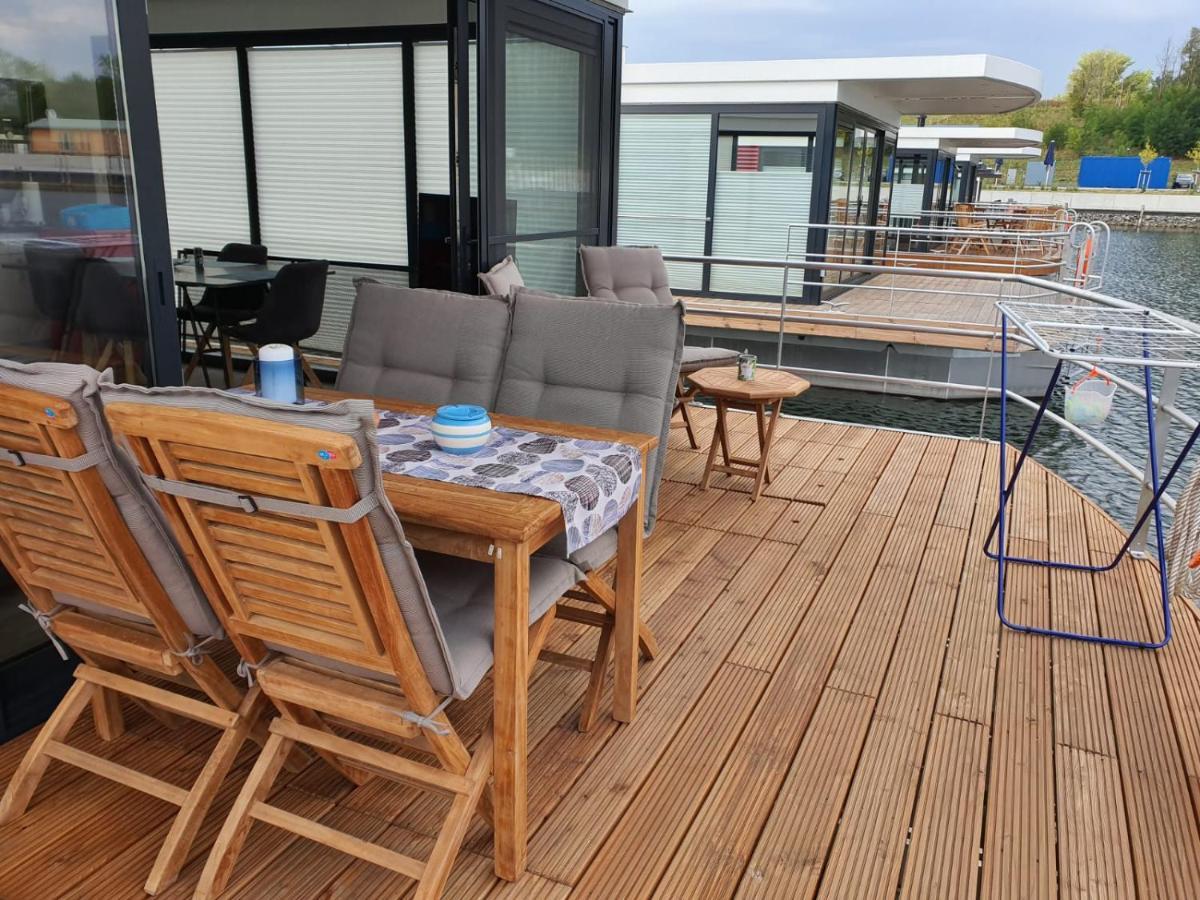 Vila Hausboote Marina Braunsbedra Exteriér fotografie