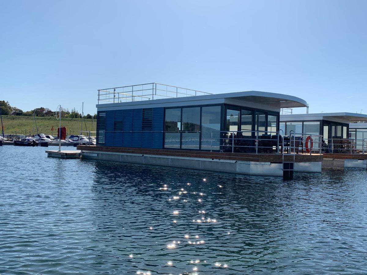 Vila Hausboote Marina Braunsbedra Exteriér fotografie